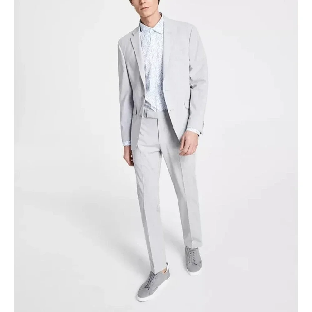 KENNETH COLE REACTION 2-pc suit Mismatched Jacket 44L Pants 33Wx32L E081219‎